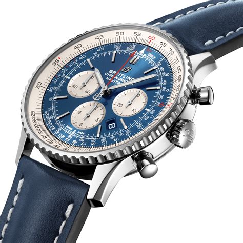 breitling navitimer 1 aurora blue|breitling navitimer price.